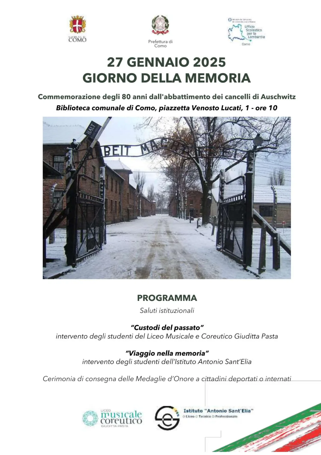 Giornata della Memoria Auschwitz