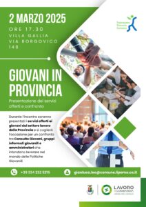 locandina giovani in provincia evento lipomo como news notizie a como