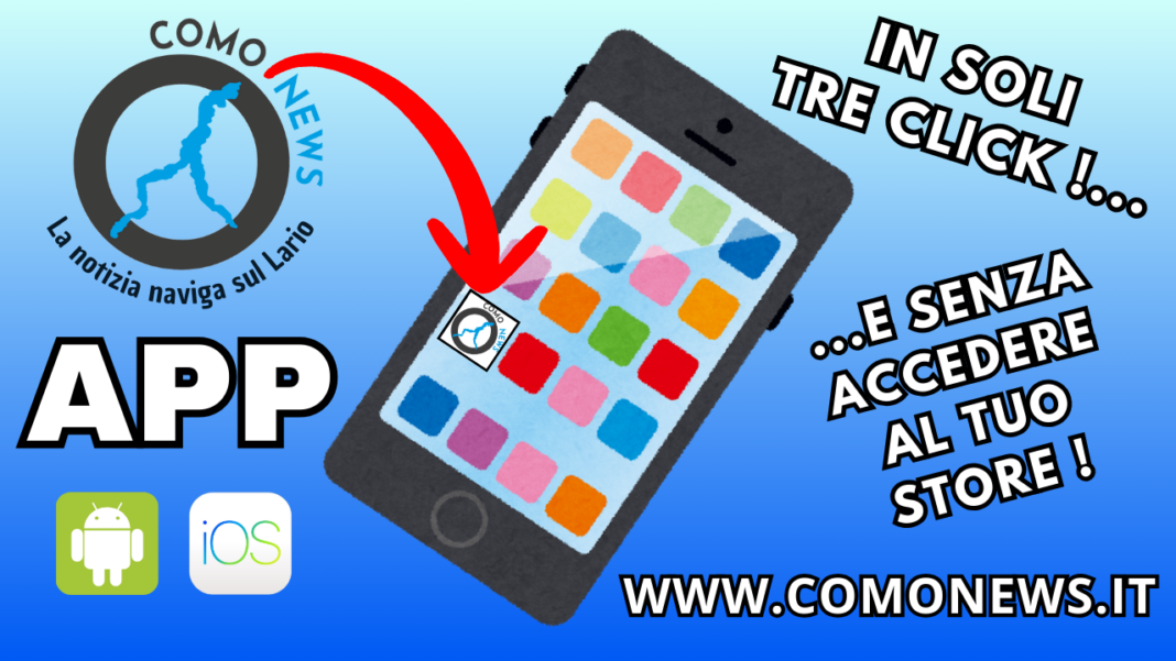 como news notizie a como la notizia naviga sul lario app sito